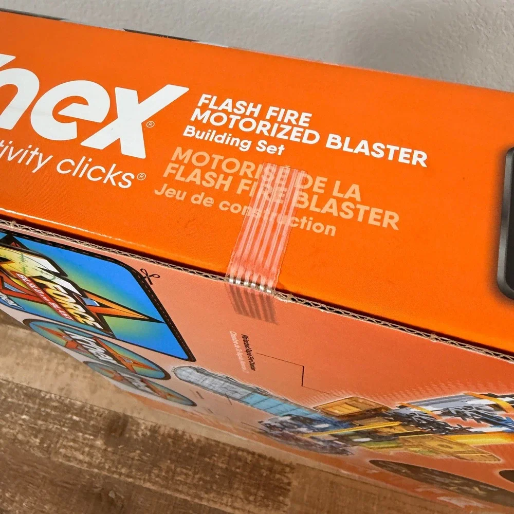 K'NEX Flash Fire Motorized Blaster Building Set Kids 288pc 47010 Ages 8-18 NEW